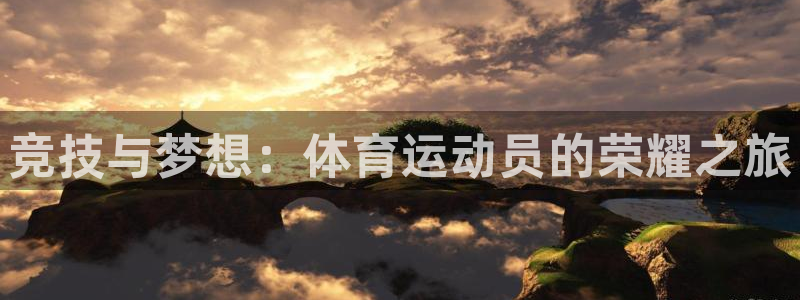 182体育APP官方网站入口：竞技与梦想：体育运动员的荣耀之旅